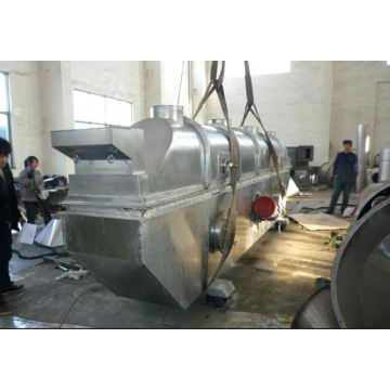 2016 ZLG series rectlinear vibrating fluidied drier, SS conveyor belt specification, powder used rotary drum dryer